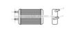 AVA QUALITY COOLING TO6133 Heat Exchanger, interior heating